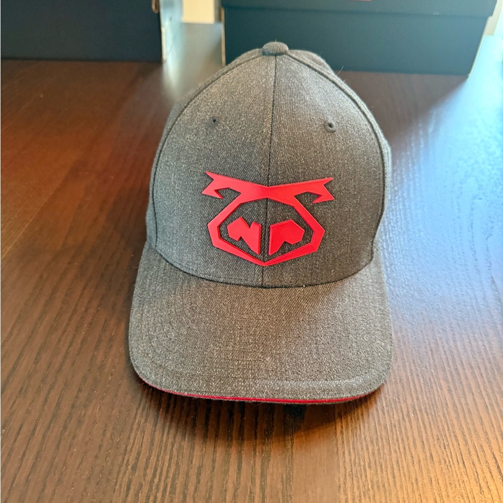 Nasty Pig Nastypig gray/red hat L/XL